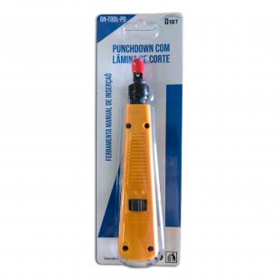 DNCNFMPD-001-0 - FERRAMENTA MANUAL DE INSERCAO(PUNCHDOWN) COM LAMINA DE CORTE - DN-TOOL-PD - D-NET