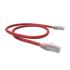 LEGGPC06-015-0 - PATCH CORD GIGALAN GREEN CAT.6 U/UTP 1,0M VERMELHO LSZH - 35123231 - LIGHTERA