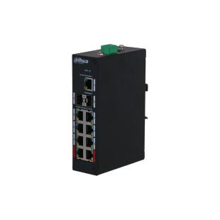 DHNWSJPD-003-0 - SWITCH NAO GER. INDUSTRIAL  8P GB POE+ 120W + E 2P SFP C/ FONTE - DH-PFS3211-8GT-120 - DAHUA