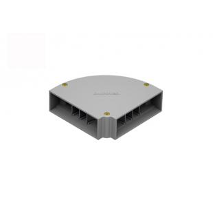 DTSTCVH9-002-0 - CURVA HORIZONTAL 90 PRF 25MM AL BEGE - DT-35120.00 - DUTOTEC