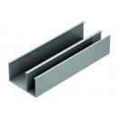 DTSTCND4-004-0 - CANALETA DUPLO 45MM LISO D BARRA 3M PRETO - DT-14451.00 - DUTOTEC