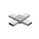 DTSTCDTX-001-0 - CAIXA DE DERIVACAO TIPO X 1X1 PRF 25 BEGE - DT-52220.00AL/ABS - DUTOTEC