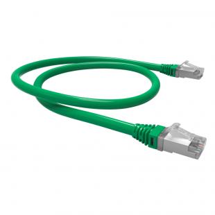 LEGGPC6A-020-0 - PATCH CORD GIGALAN GREEN CAT.6A F/UTP (BLINDADO) 2,5M VERDE LSZH - 35085404 - LIGHTERA