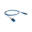 LETLCDA2-020-0 - CORDAO OPT. CON. MONOMODO (9/125) G657A2 2F DUPLEX LC-UPC/LC-UPC 2,5M LSZH AZUL (A-B) - 33004465 - LIGHTERA