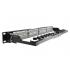 LESPPP06-001-1 - PATCH PANEL SOHOPLUS CAT.6  24 PORTAS 19POL/1U T568A/T568 MODULAR - 35050439 - LIGHTERA