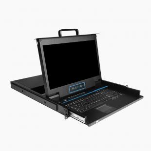 DNKVGVTB-001-0 - KVM GAVETA TFT 17" 8 PORTAS HDMI - DN-KVM-1008-HDMI. - D-NET