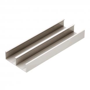 DTSTCND2-001-0 - CANALETA DUPLO 25MM LISO C BARRA 3M BEGE - DT-12220.00 - DUTOTEC