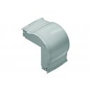 DTSTCVV9-005-0 - CURVA VERTICAL 90 EXT 45MM AL R30 PLANA L BRANCO - DT-38440.30 - DUTOTEC