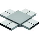 DTSTCDTX-003-0 - CAIXA DE DERIVACAO TIPO X 2X2 PRF 25 BRANCO - DT-52340.00 - DUTOTEC