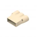 DTSTAEAL-003-0 - ADAPTADOR ELETRODUTO AL INJETADO 2 X 1 PRF 25 BEGE - DT-47320.00 - DUTOTEC