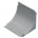 DTSTCVV9-007-0 - CURVA VERTICAL 90 INT 25-45MM AL R60 PLANA R BRANCO - DT-38046.60 - DUTOTEC