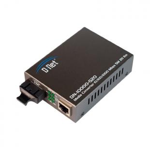 DNCVSMGB-002-0 - CONVERSOR MONOMODO (SM) 1G SC 20KM  V1 - DN-10000S20(1) - D-NET