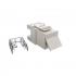 LEMLRJ5E-003-5 - CONECTOR RJ-45 MULTILAN CAT.5E  90/180G BRANCO T568A/T568 FEMEA - 35030521 - LIGHTERA