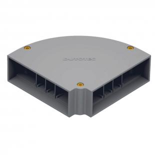 DTSTCVH9-004-0 - CURVA HORIZONTAL 90 PRF 45MM AL BRANCO - DT-35440.00 - DUTOTEC