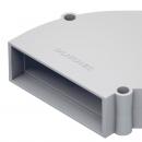 DTSTCVH4-001-0 - CURVA HORIZONTAL 45 SIMPLES 25MM AL BRANCO - DT-36140.00 - DUTOTEC