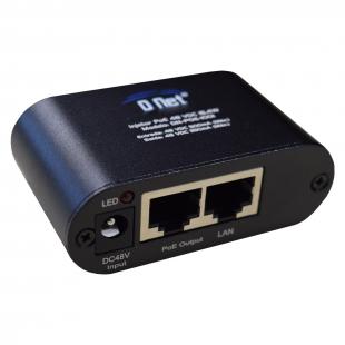 DNIJINTA-001-0 - INJETOR POE INDOOR 15W 100MB - DN-POE-1001-15.4W - D-NET