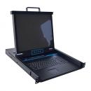 DNKVGVTA-001-0 - KVM GAVETA 17" VGA 1 PORTA 1 USB - DN-KVM-1000. - D-NET
