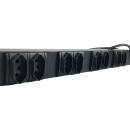 DNENRE1U-003-0 - REGUA (CALHA) 19X1U 110/220V 8 TOMADAS (NBR 14136 10A) C/ PLUG NBR 14316 10A(2M) - DN-5640100050 - D-NET