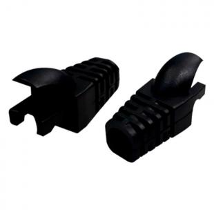 DNCNCCRJ-015-0 - CAPA(COVER) P/ CONECTOR RJ-45 EM ABS PRETO - DN-6220100010. - D-NET