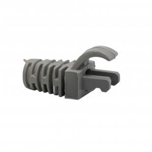 DNCNCCRJ-011-0 - CAPA(COVER) P/ CONECTOR RJ-45 EM ABS CINZA - DN-6221100010. - D-NET