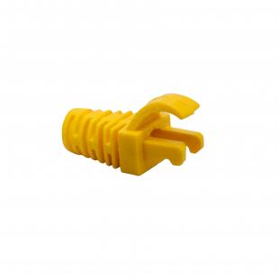 DNCNCCRJ-010-0 - CAPA(COVER) P/ CONECTOR RJ-45 EM ABS AMARELO - DN-6221700010. - D-NET
