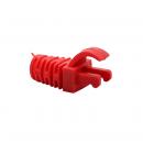 DNCNCCRJ-013-0 - CAPA(COVER) P/ CONECTOR RJ-45 EM ABS VERMELHO - DN-6221900010. - D-NET