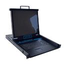 DNKVGVTA-001-1 - KVM GAVETA 17" VGA 1 PORTA 1 USB - DN-KVM-1000 - D-NET