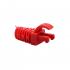 DNCNCCRJ-006-0 - CAPA(COVER) P/ CONECTOR RJ-45 EM ABS VERMELHO(PCT 50) - DN-6221900010 - D-NET