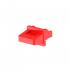 DNCNTPRJ-008-0 - TAMPA ANTI-POEIRA(DUST COVER) RJ-45 EM ABS VERMELHO (PCT 50) - DN-7321900010 - D-NET