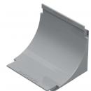 DTSTCVV9-011-0 - CURVA VERTICAL 90 INT 25-45MM AL R30 PLANA L BRANCO - DT-38040.30 - DUTOTEC