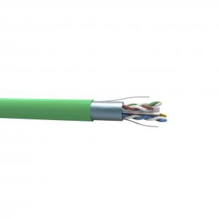 LEGLCC06-003-0 - CABO TRANSM. DADOS GIGALAN CAT.6 F/UTP (BLINDADO) 23AWG X 4P VERDE LSZH-3 - 23360000 - LIGHTERA