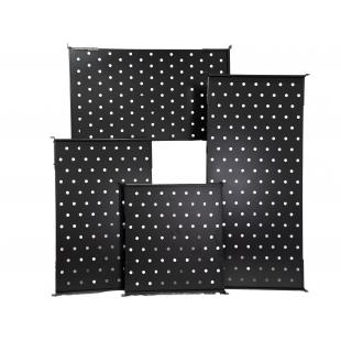 DNMTBDF4-006-0 - BANDEJA FIXA 4 PONTOS 19POL 1U X 700MM PRETO - DN-BF1-70PT - D-NET