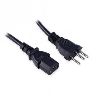 DNMTCBUV-001-0 - CABO P/ UNIDADE DE VENTILACAO ENFILEIRAVEL 2M PRETO - DN-CA2M - D-NET