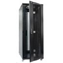 DNMTRSDP-006-0 - RACK SERVIDOR 19POL DESMONTAVEL PORTA PERF. 44U 800 X 1200 PRETO C/ GUIAS - DN-RSDP-44-80.120PT - D-NET