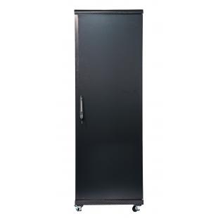 DNMTRSDV-006-0 - RACK SERVIDOR 19POL DESMONTAVEL PORTA VIDRO 36U 600 X 800 PRETO S/ GUIAS - DN-RSDV-36-60.80PT - D-NET