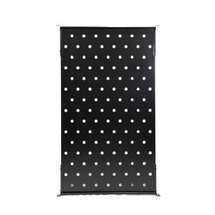 DNMTBDF4-008-0 - BANDEJA FIXA 4 PONTOS 19POL 1U X 800MM PRETO - DN-BF1-80PT - D-NET