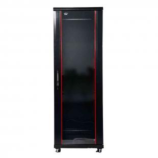 DNMTRSDV-009-0 - RACK SERVIDOR 19POL DESMONTAVEL PORTA VIDRO 44U 600 X 800 PRETO S/ GUIAS - DN-RSDV-44-60.80PT - D-NET