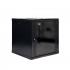 DNMTMRDV-004-0 - MINI RACK 19POL DESMONTAVEL PORTA VIDRO 9U 600 X 600 CINZA S/ GUIAS - DN-MRDV-9-60.59CZ - D-NET