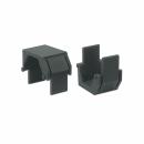 DNCNTCRJ-004-0 - TAMPA CEGA P/ RJ-45 EM ABS CINZA ESCURO (PCT 30) - DN-6000000090 - D-NET