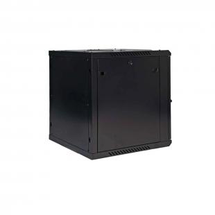 DNMTMRDV-006-0 - MINI RACK 19POL DESMONTAVEL PORTA VIDRO 12U 600 X 600 CINZA S/ GUIAS - DN-MRDV-12-60.59CZ - D-NET