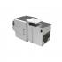 LEGLRJ6A-010-6 - CONECTOR FEMEA BLINDADO GIGALAN CAT.6A T568A/B UN. - 35080126 - LIGHTERA
