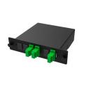 LELWDPPC-001-0 - DIVISOR OPTICO (SPLITTER) PRE-CONECTORIZADO 50/50 SC-APC/SC-APC MODULAR LGX 1X2 BALANCEADO - 35500159 - LIGHTERA
