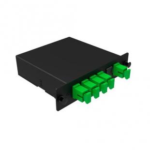 LELWDPPC-002-0 - DIVISOR OPTICO (SPLITTER) PRE-CONECTORIZADO SC-APC/SC-APC MODULAR LGX 1X4 BALANCEADO - 35500160 - LIGHTERA