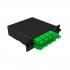 LELWDPPC-003-0 - DIVISOR OPTICO (SPLITTER) PRE-CONECTORIZADO SC-APC/SC-APC MODULAR LGX 1X8 BALANCEADO - 35500161 - LIGHTERA
