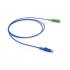 LETLCDA2-004-0 - CORDAO MONOFIBRA CONECTORIZADO SM BLI G-657A2 LC-UPC/LC-UPC 2.5M - LSZH - AZUL - 33004440 - LIGHTERA