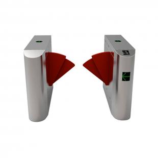 AACACTFL-006-0 - CATRACA TIPO FLAP COM URNA COLETORA MCBF 5 MILHOES IP44 PNE - VAA-FL02-PcDC - ASSA ABLOY