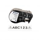 BYSIETM4-009-0 - ETIQUETA P/ M410/M510/M511 B595 VINYL PERMANENTE 1 POL X 25 PES PT NO BR - M4C-1000-595-WT-BK - BRADY