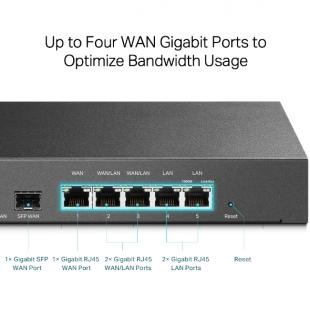 TPNWROTC-002-0 - ROTEADOR 5P GB 1P SFP - ER7206 - TP-LINK