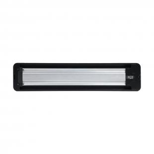 DNTE1MSP-001-0 - TRILHO DE ENERGIA 1M SOBREPOR PRETO - DN-TE1MSB-PT - D-NET