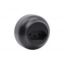 DNTEMT1P-001-0 - MODULO DE TOMADA 10A P/ TRILHO DE ENERGIA PRETO - DN-TEMT10A-PT - D-NET